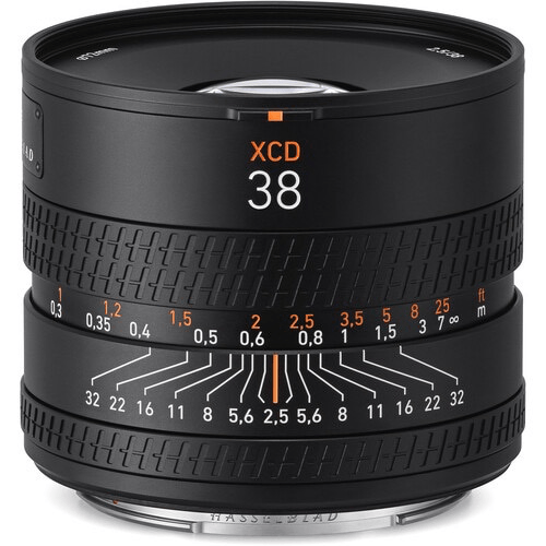Hasselblad XCD 38mm f/2.5 V Lens - Premium Medium Format Prime Lens for Professional Photography | Perfect for Portraits, Landscapes & Studio Work