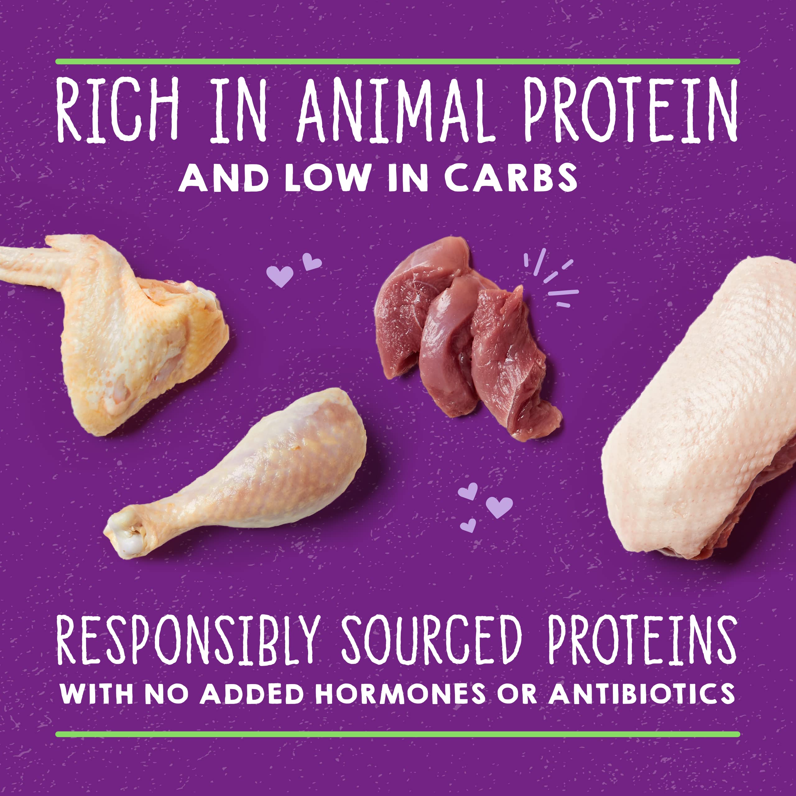 Stella & Chewy's Grain Free Wet Cat Food - High Protein Cage-Free Chicken & Duck Recipe in 5.2oz Cans (Pack of 24) | Natural Cat Food for Adult & Senior Cats | Perfect for Picky Eaters & Weight Management