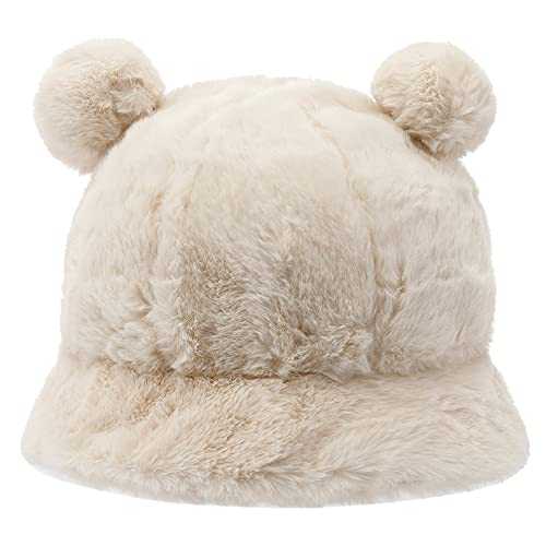 Stylish Furry Bucket Hat for Women & Men - Trendy Winter Fashion Accessory - Perfect for Outdoor Activities, Music Festivals & Streetwear