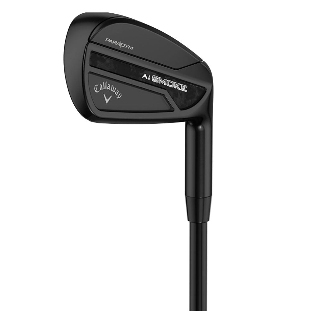 Callaway Paradym Ai Smoke Black Right Hand Men's Golf Irons Set - Premium Forged Clubs for Distance & Accuracy - Perfect for Golfers Seeking Performance on the Course