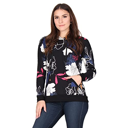 Outline Floral-black