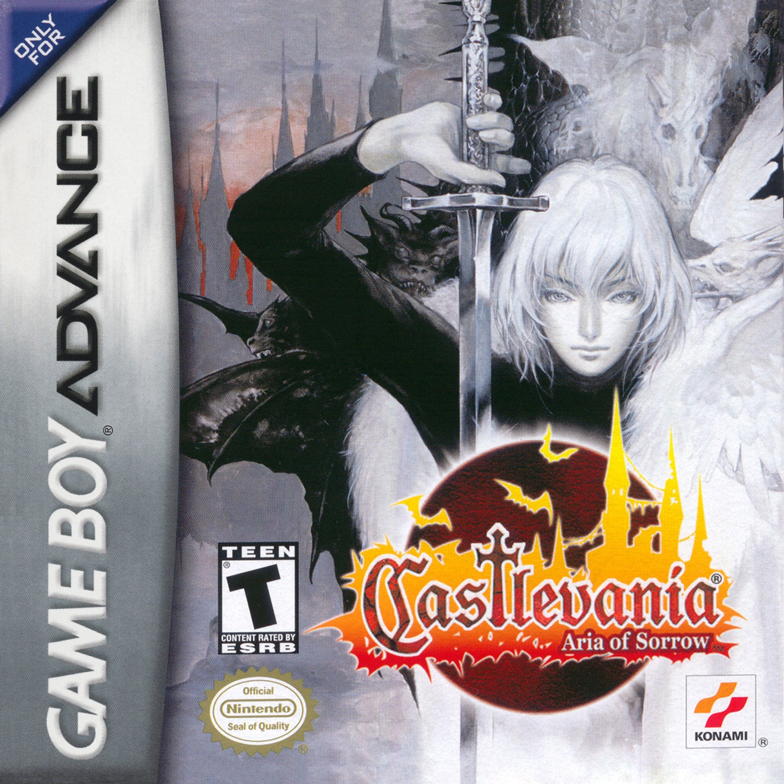 Castlevania: Aria of Sorrow - Nintendo GBA Game | Classic Action-Adventure RPG for Game Boy Advance | Perfect for Retro Gaming & Collectors