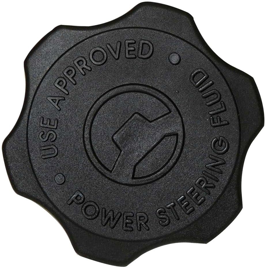 APDTY 171274 Power Steering Reservoir Cap Replacement for 68053132AA - Compatible with Dodge, Jeep, Chrysler Vehicles - Durable Leak-Proof Design for Smooth Steering Performance