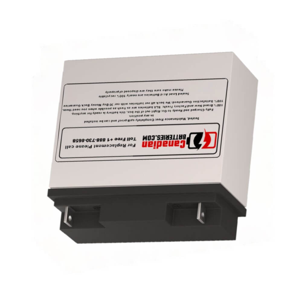 12V 20Ah Sealed Lead Acid Battery - Rechargeable Deep Cycle Battery for Solar Panels, UPS, Emergency Lights, and Power Wheels