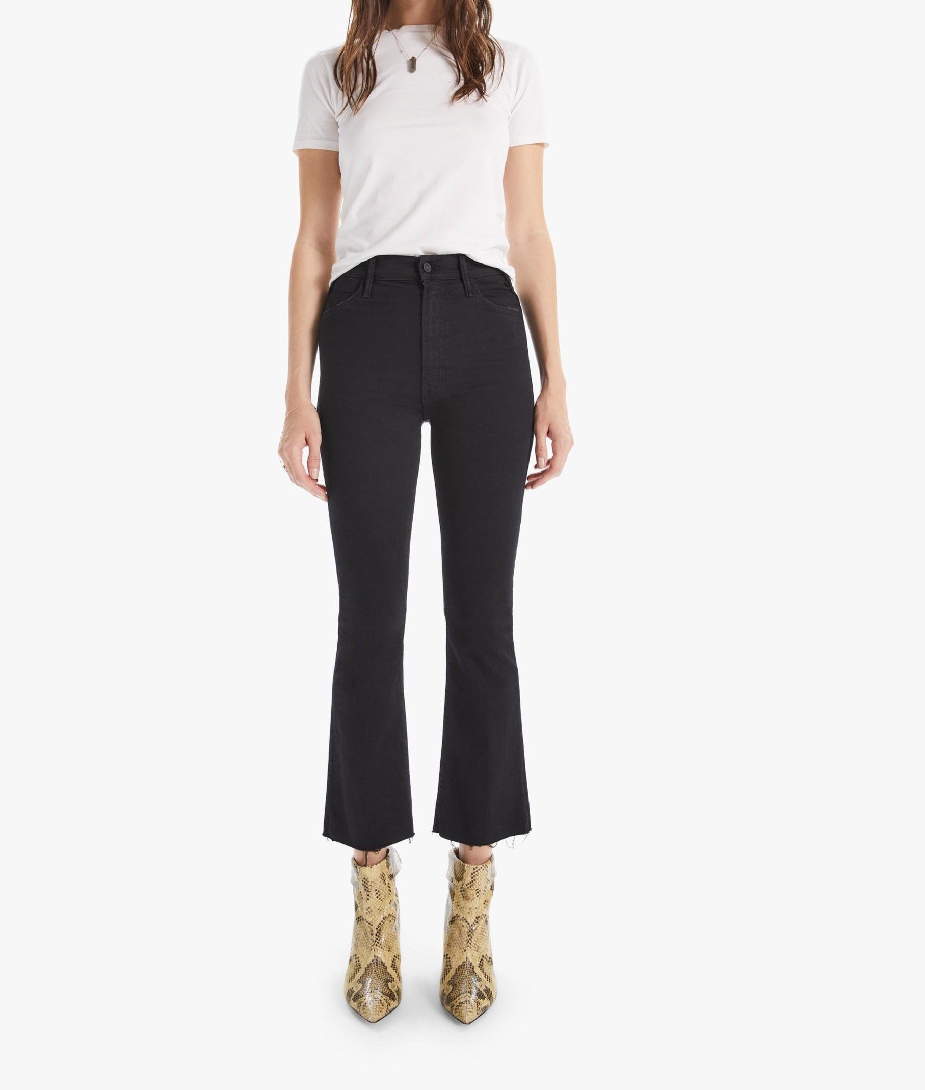 HUSTLER ANKLE FRAY IN NOT GUILTY - Stylish Distressed Denim Ankle Jeans for Women | Perfect for Casual Outfits, Streetwear & Night Out Looks
