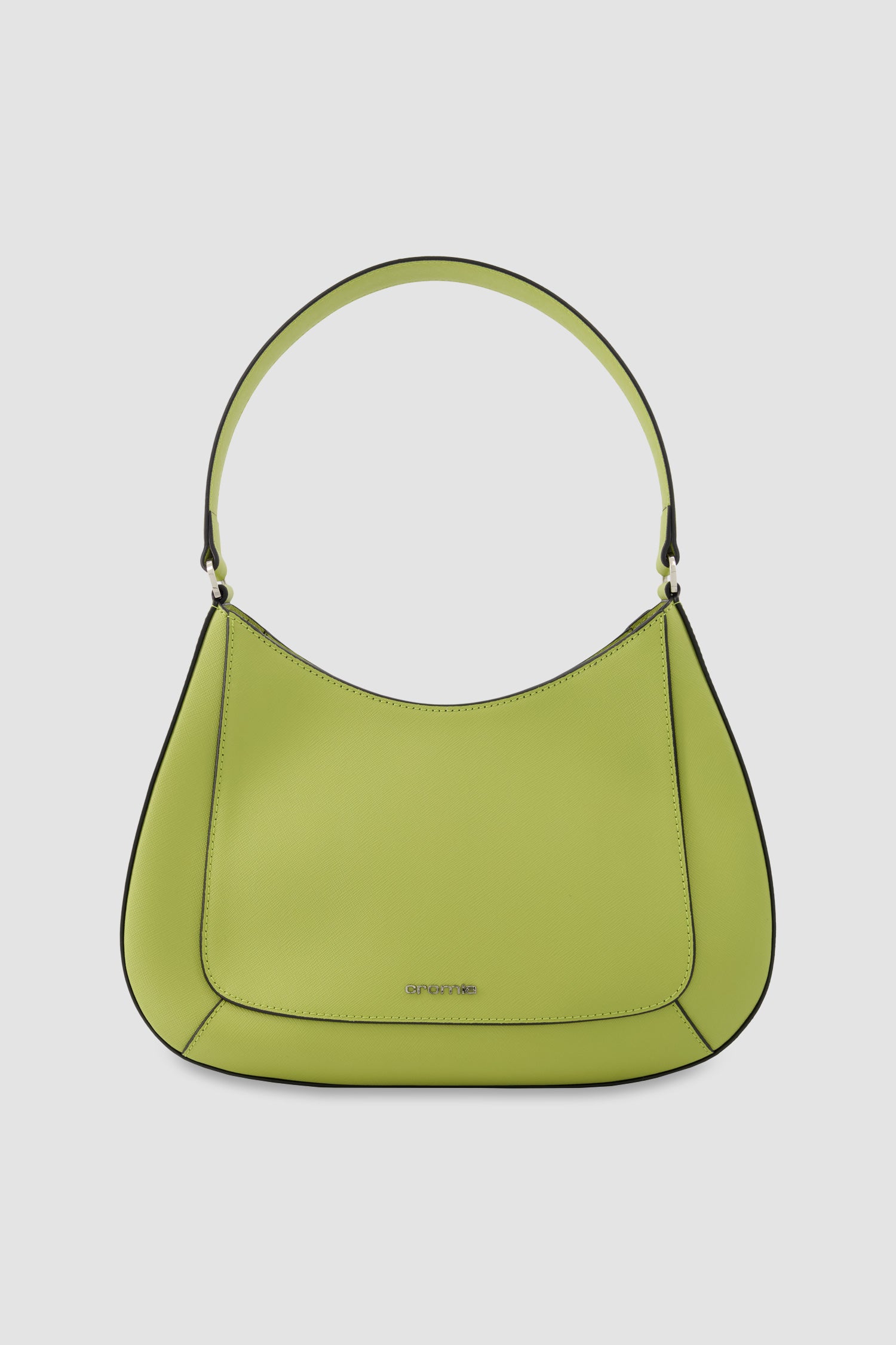 Cromia Pistachio Perla Crossbody Bag - Stylish Leather Shoulder Purse for Women, Perfect for Work, Travel & Evening Out