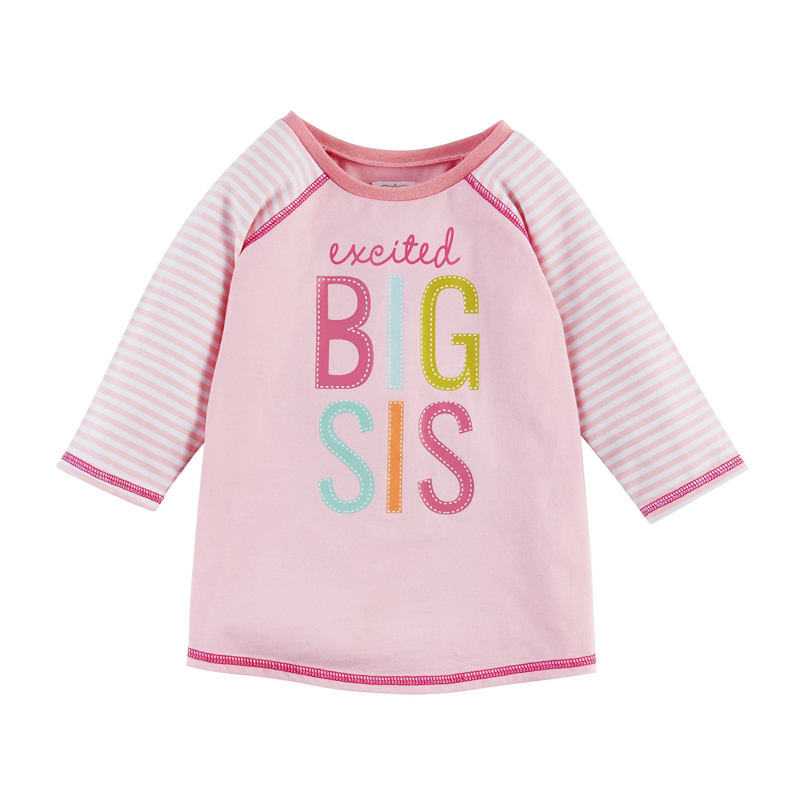 Mud Pie Big Sister T-Shirt for Baby Girls - Cute 