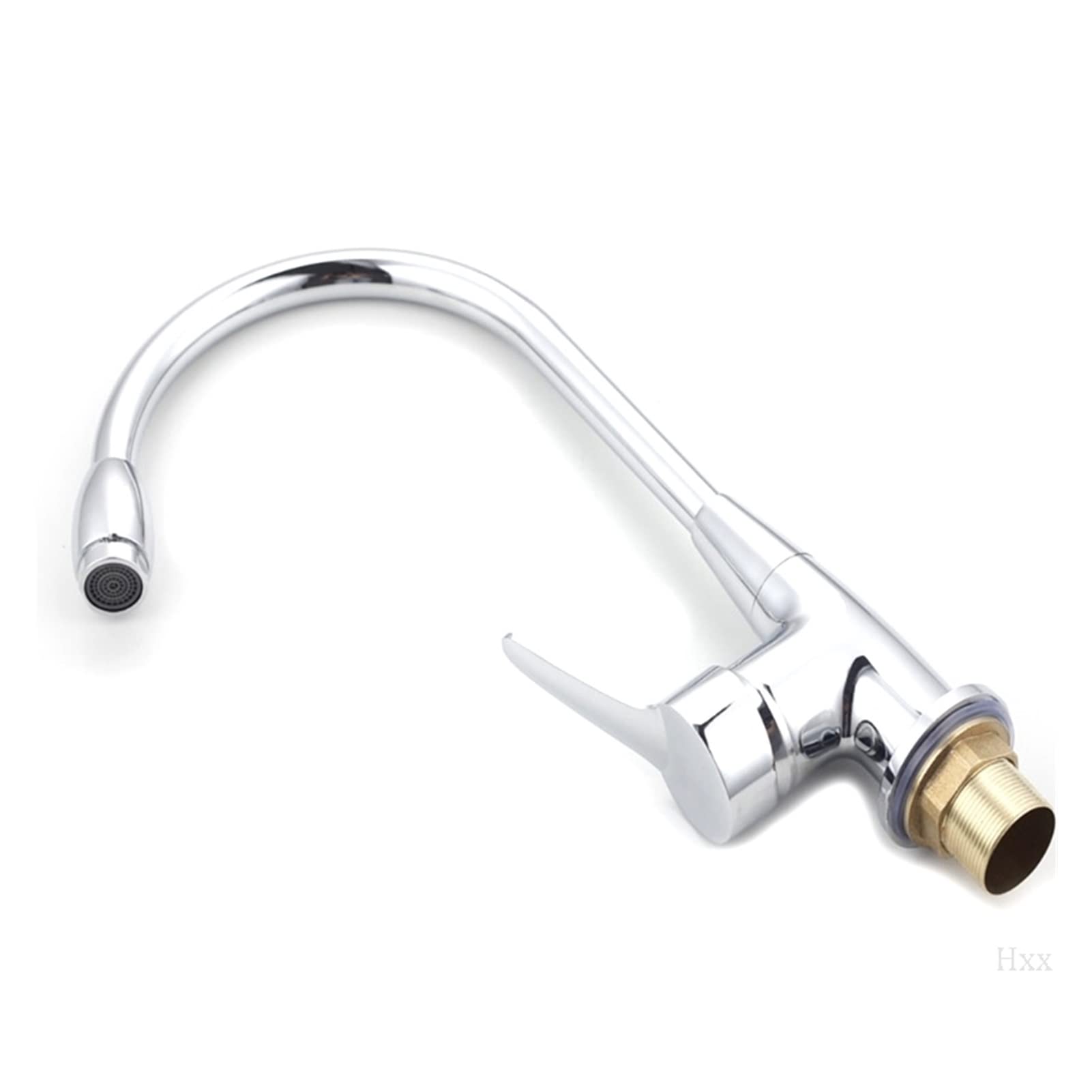 360 Degree Swivel Chrome Alloy Kitchen Mixer Tap - Hot & Cold Water Sink Faucet for Modern Homes (Perfect for Washing Dishes, Filling Pots & Daily Kitchen Tasks)