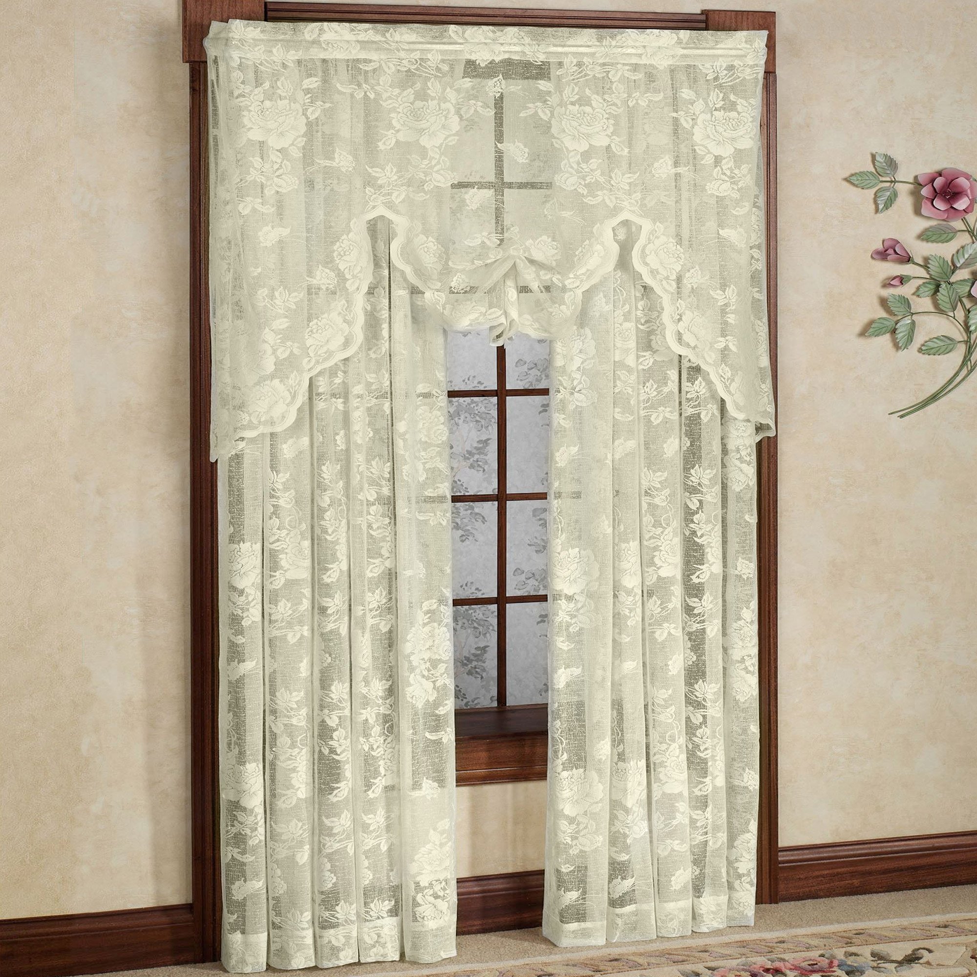 Stylish Sweet Home Collection Window Curtains - 63