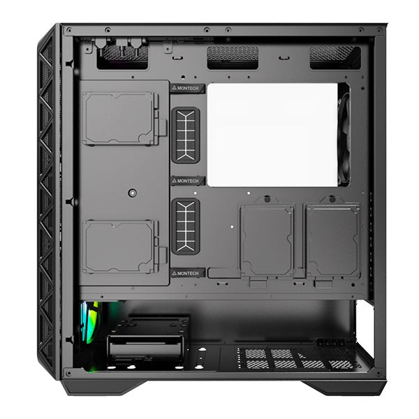 Montech Air 903 MAX E ATX Mid Tower PC Case with 4x140mm Fans - High Airflow Gaming Computer Case for Optimal Cooling & RGB Lighting Setup