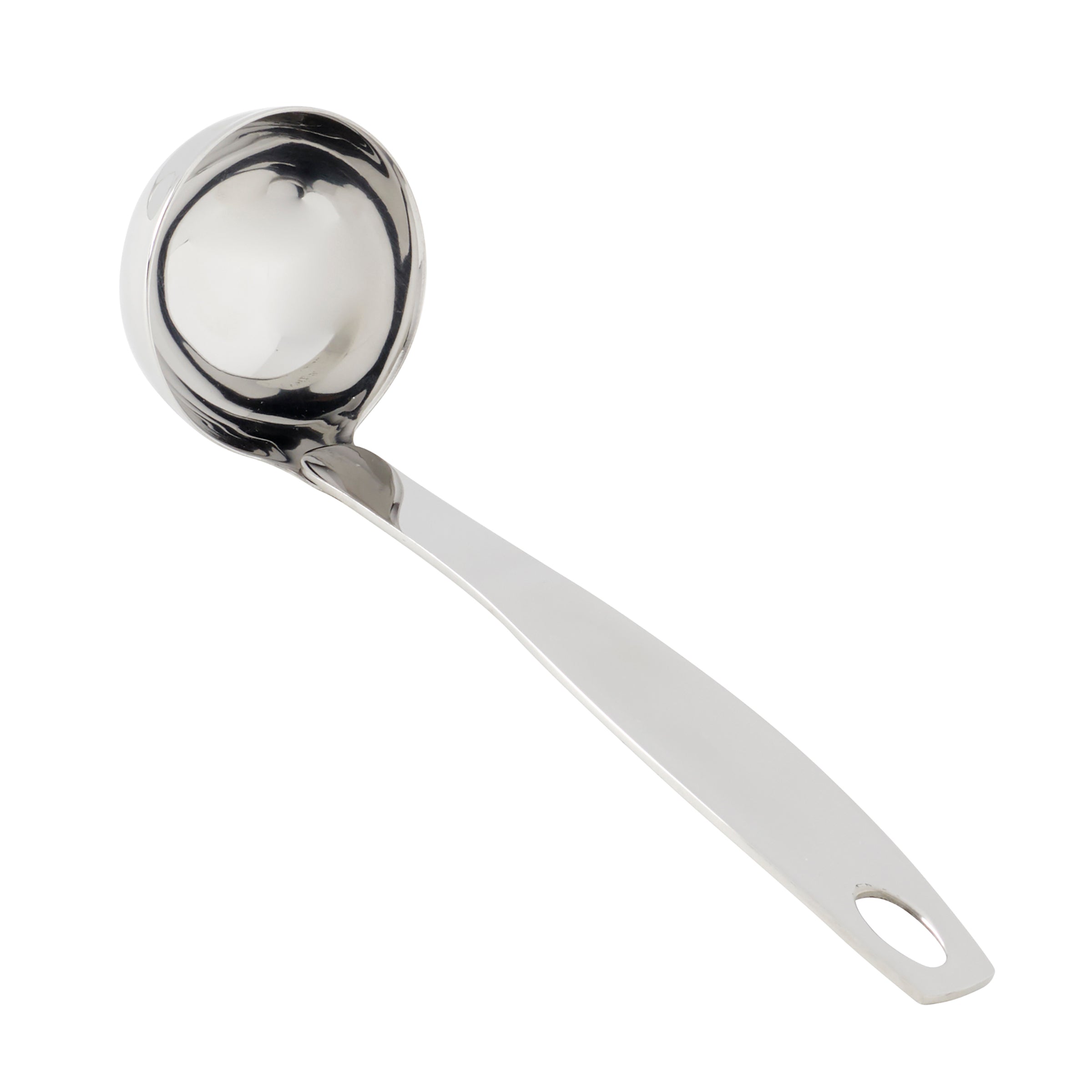 Stratford Stainless Steel Serving Ladle - 12 Inch Long Handle Soup Spoon for Kitchen, Cooking, and Buffet - Perfect for Soups, Stews, and Sauces