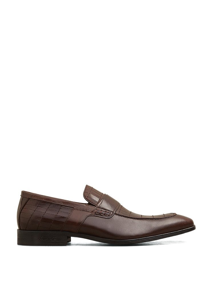 Kenneth Cole Men's Leather Loafers - Comfortable & Stylish Slip-On Dress Shoes for Business, Casual & Office Wear