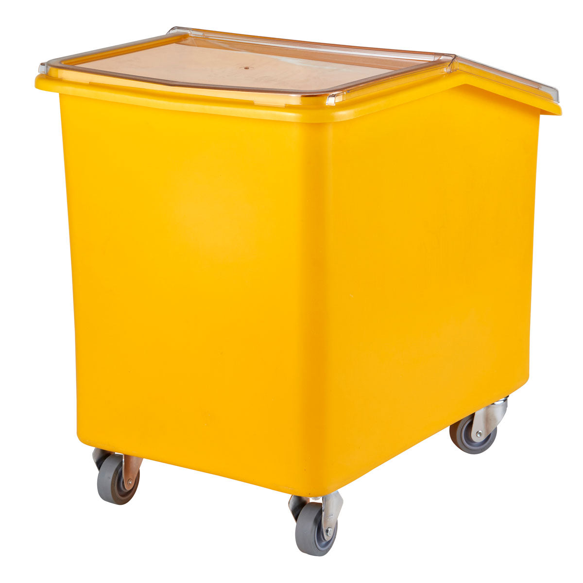 Cambro IBSD37229 37-Gallon Yellow Soak & Brine Tank - Commercial Food Prep & Restaurant Kitchen Equipment for Marinating, Brining & Soaking Meats & Vegetables