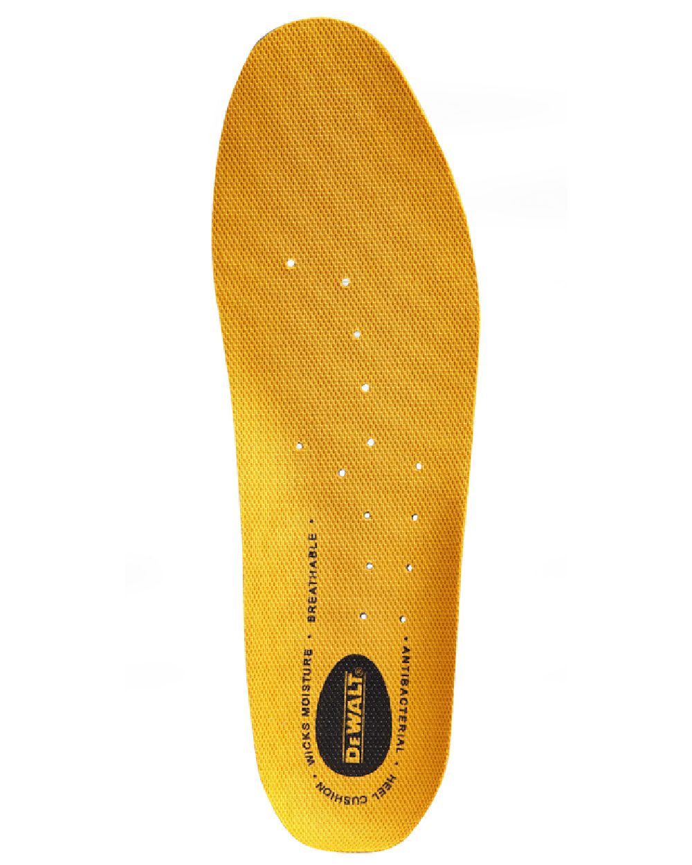 DeWalt PU Comfort Insoles for Work Boots - Shock Absorbing & Supportive Shoe Insoles for Construction, Hiking & All-Day Wear - Reduces Foot Fatigue & Pain