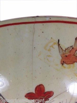 Antique Japanese Kutani Ceramic Plate - 19th Century Hand-Painted Collectible Art Piece for Home Decor & Display