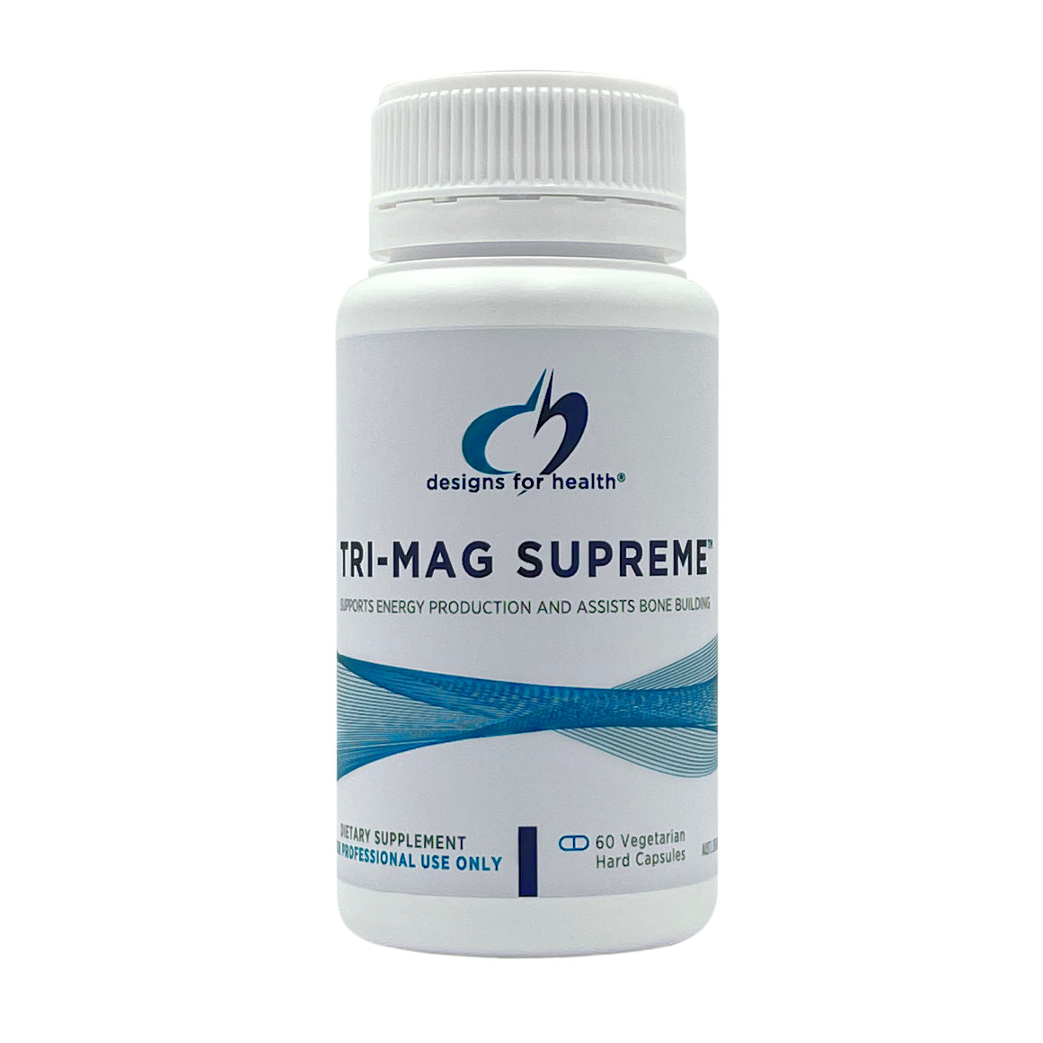 Designs For Health Tri Mag Supreme - Premium Magnesium Supplement for Muscle Recovery, Sleep & Stress Relief - Ideal for Athletes, Fitness Enthusiasts & Busy Professionals