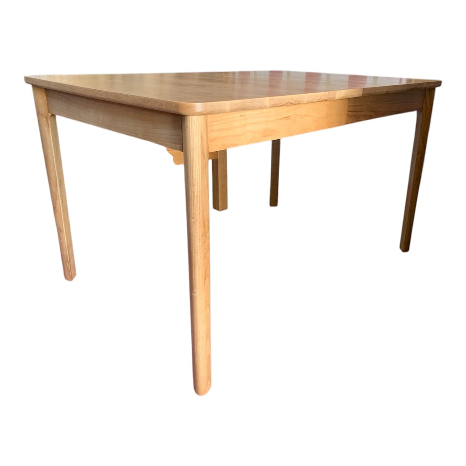 Finn Natural Ash Wood Extension Dining Table - Expandable for Large Gatherings & Small Spaces | Perfect for Family Dinners, Entertaining Guests & Small Apartments