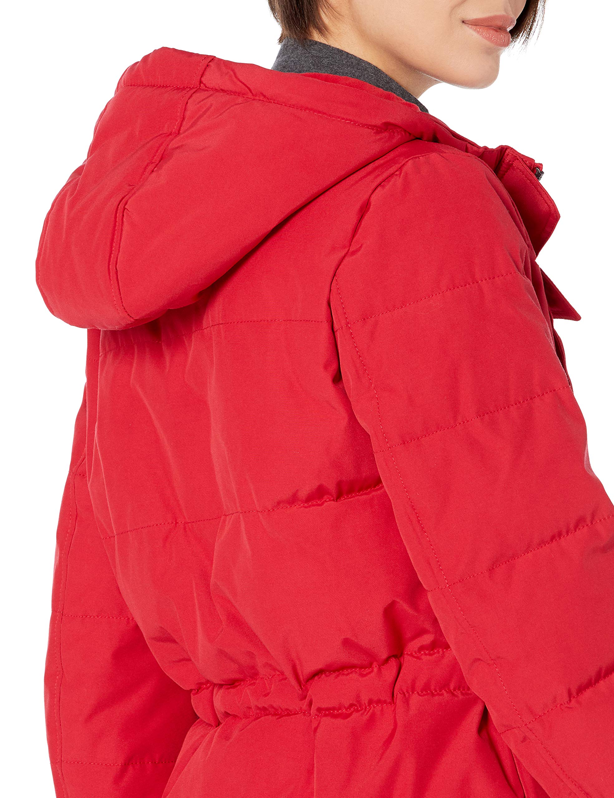 Levi's Women's Katie Arctic Cloth Hooded Parka Jacket with Faux Fur Trim - Winter Warm Windproof Coat for Cold Weather, Snow & Outdoor Activities