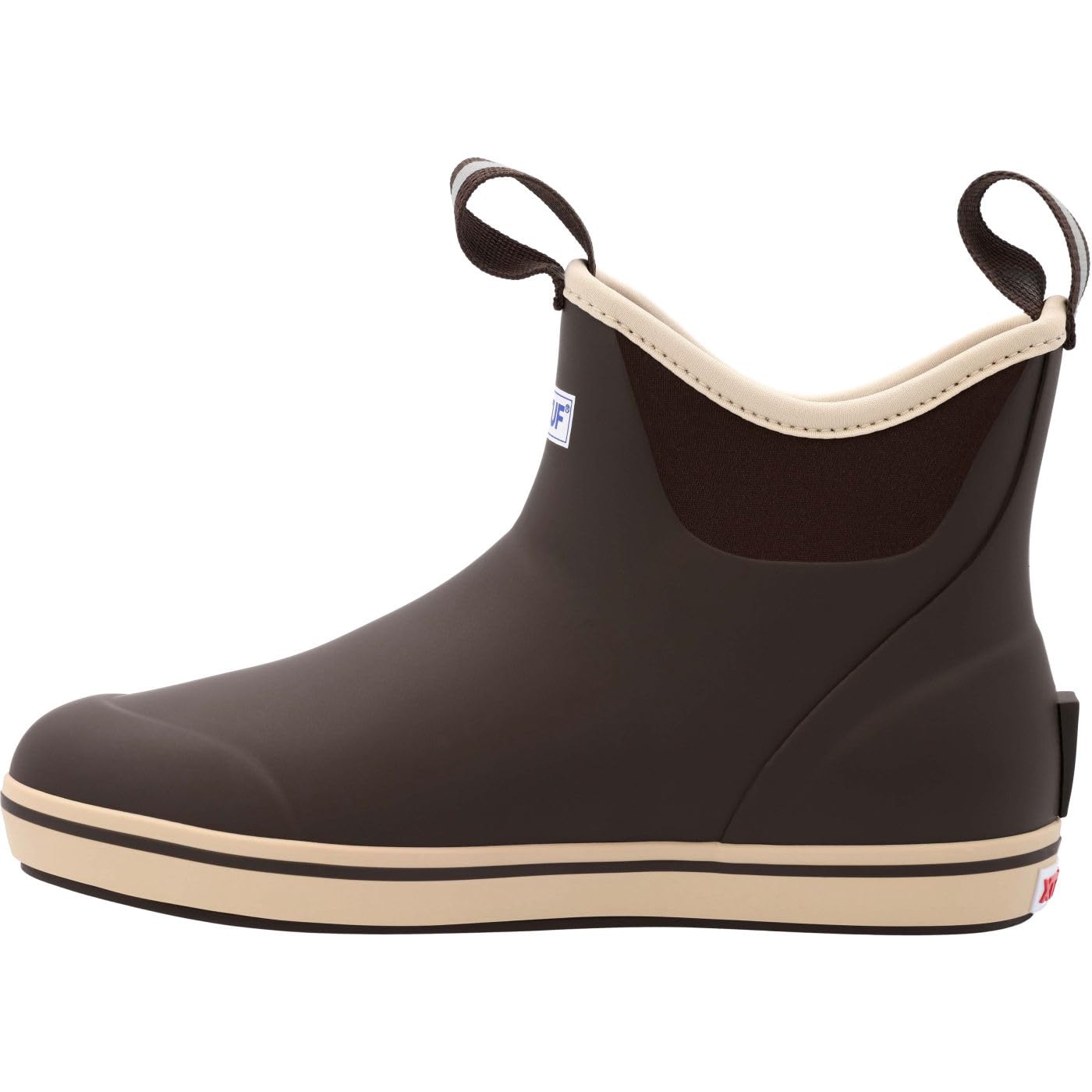 Xtratuf Women's 6 Inch Ankle Deck Boot - Waterproof Rubber Fishing & Work Boots for Outdoor, Gardening, and Boat Activities