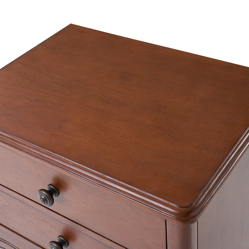 Nina Modern Nightstand with Hidden Drawer - Fully Assembled Bedside Table for Bedroom, Living Room & Office - Traditional Exquisite Design (Optional Types Available)