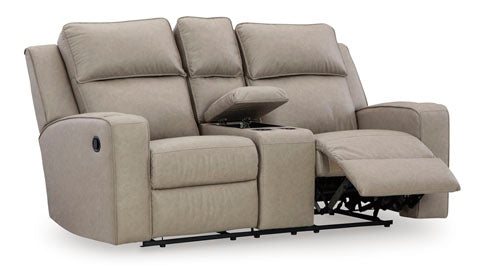 Lavenhorne Pebble Reclining Loveseat - Modern Two-Seater Recliner Sofa with Adjustable Backrest, Soft Fabric Upholstery, and Sturdy Frame - Perfect for Living Room, Home Theater, and Small Spaces Relaxation
