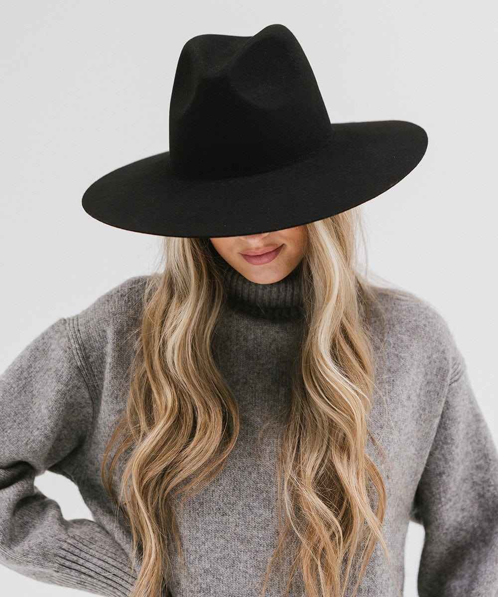 Scottie Wide Brim Fedora Hat for Women & Men - Stylish Sun Hat for Outdoor Activities, Beach, Travel & Summer Fashion