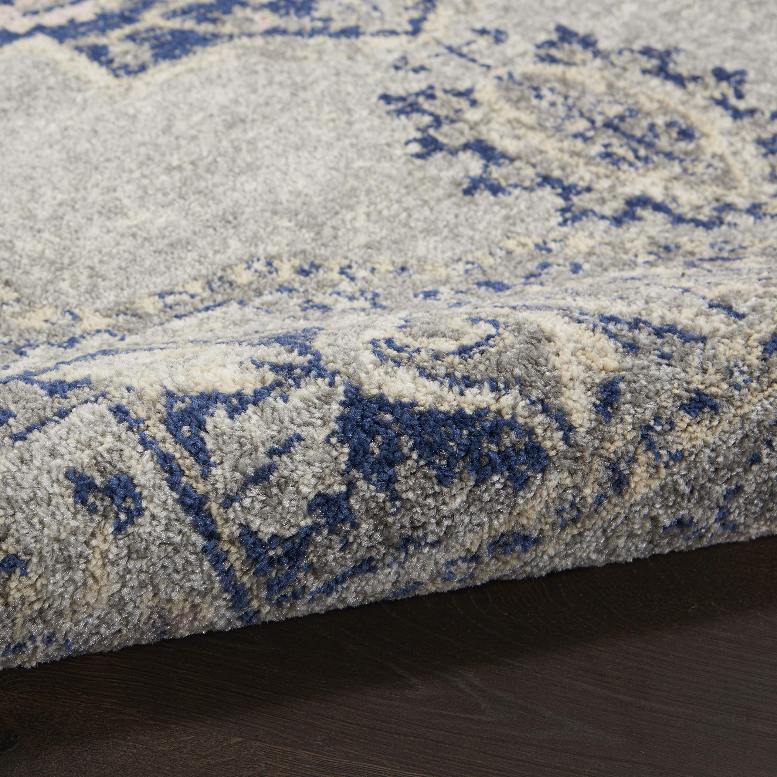 Nourison Tranquil Persian Grey/Navy 8'10