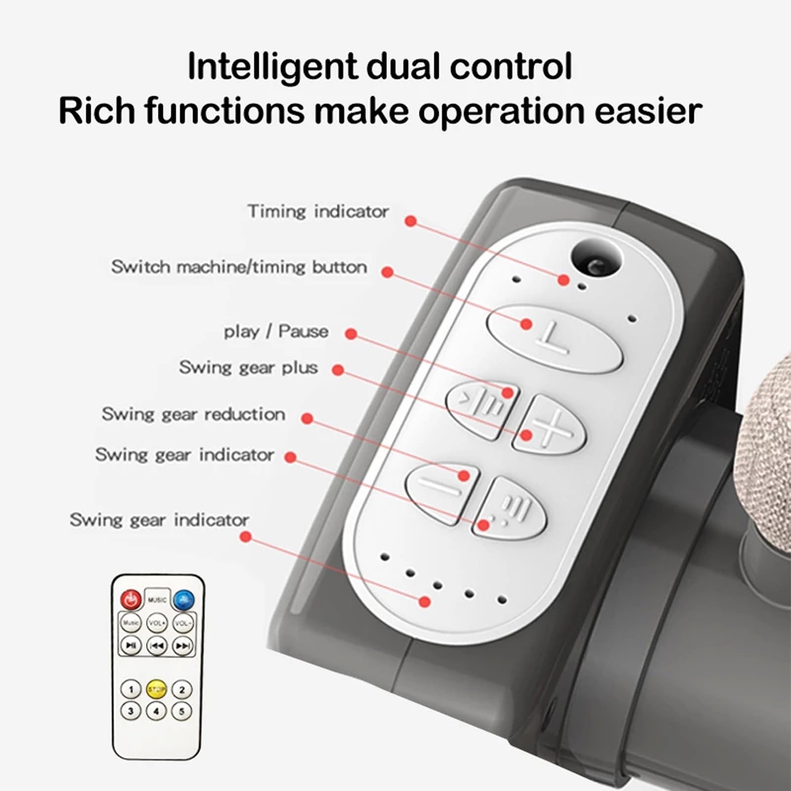 Electric Bassinet for Co-Sleeping - Convertible Baby Bedside Crib with Bluetooth 5, 5 Swaying Gears & Remote Control | Foldable Infant Bedside Sleeper & Toddler Cradle | Safe Nursery Sleeping Solution for Newborns & Babies (601 Khaki) | Perfect for Bedroom, Nursery & Travel Use