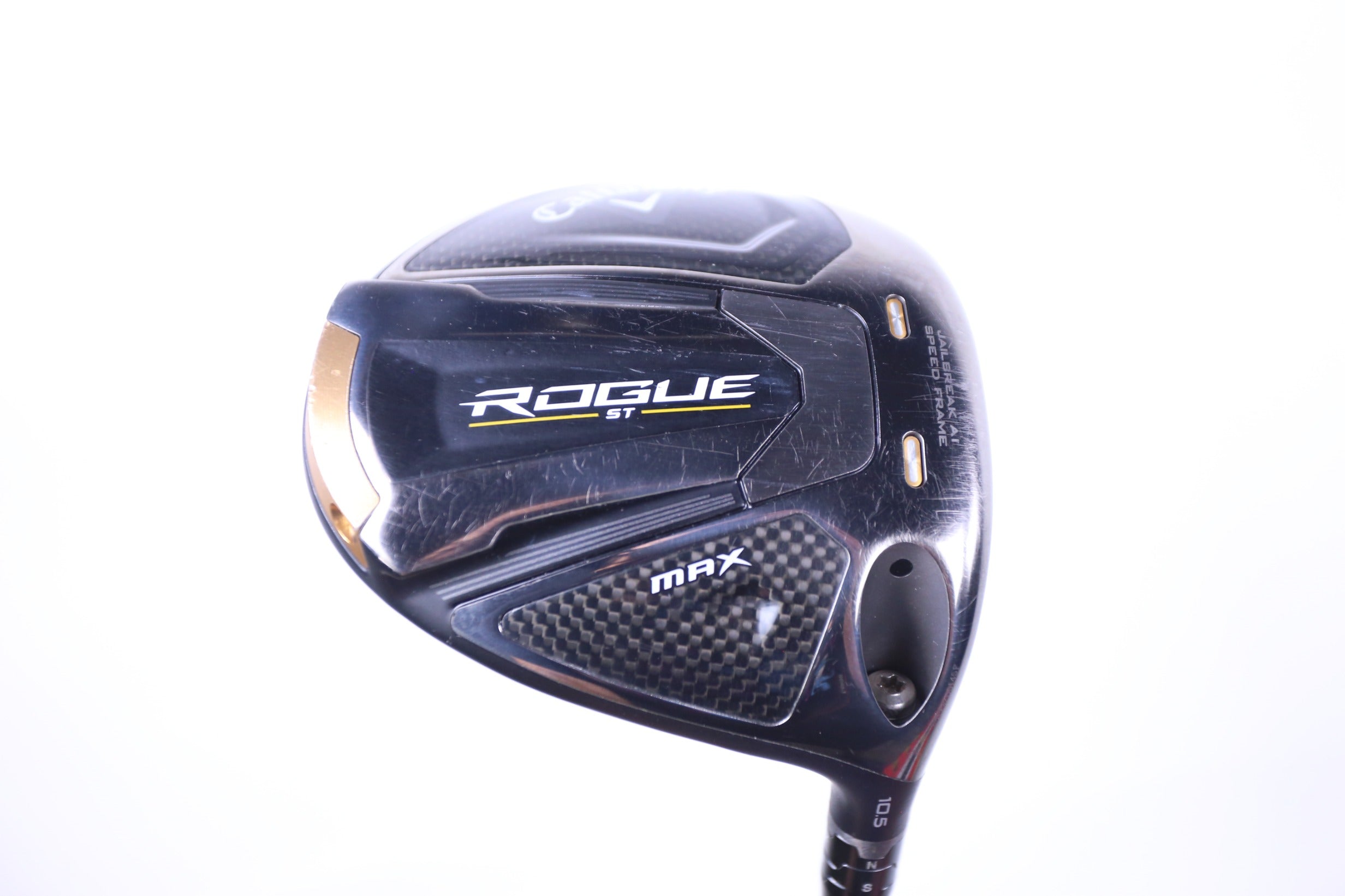 Premium Used Callaway Rogue ST Max 24 Driver 10.5° Right-Handed Golf Club with Mitsubishi Tensei AV Regular Flex Shaft - Perfect for Mid-Handicap Golfers & Driving Range Practice