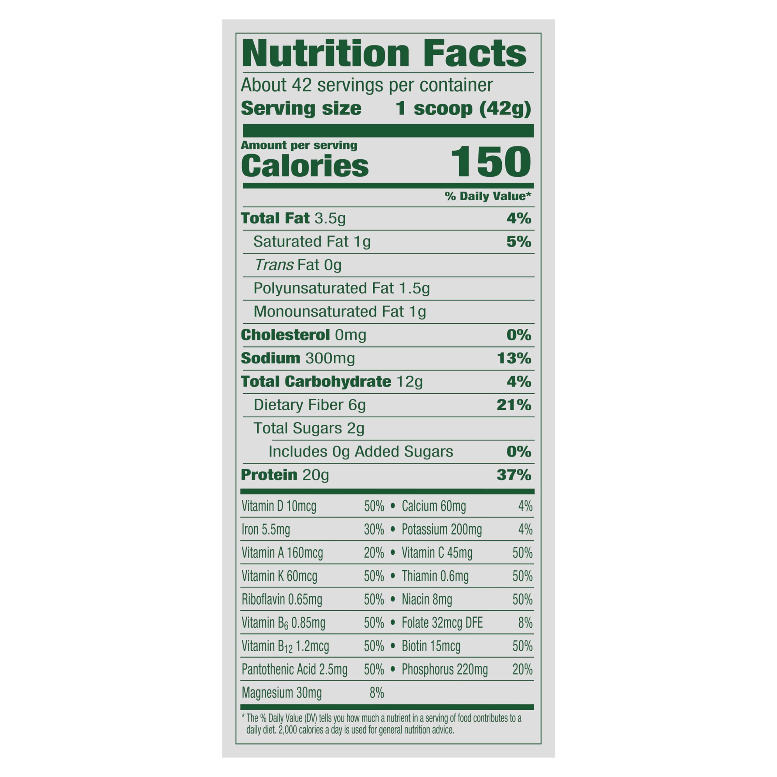 Vega Organic Vegan Protein Powder - Chocolate Flavor | All-in-One Superfood with Pea Protein, Vitamins for Immunity | Keto Friendly, Gluten Free | 61.8 Oz for Men & Women | Perfect for Post-Workout Recovery & Healthy Smoothies
