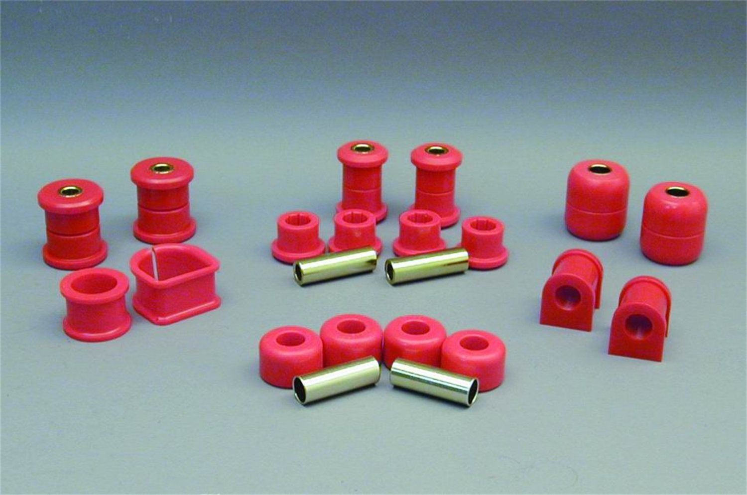 Prothane 18-2008 Red Total Suspension Bushing Kit - High Performance Polyurethane Bushings for Smooth Ride & Enhanced Handling - Perfect for Off-Roading, Racing & Daily Driving