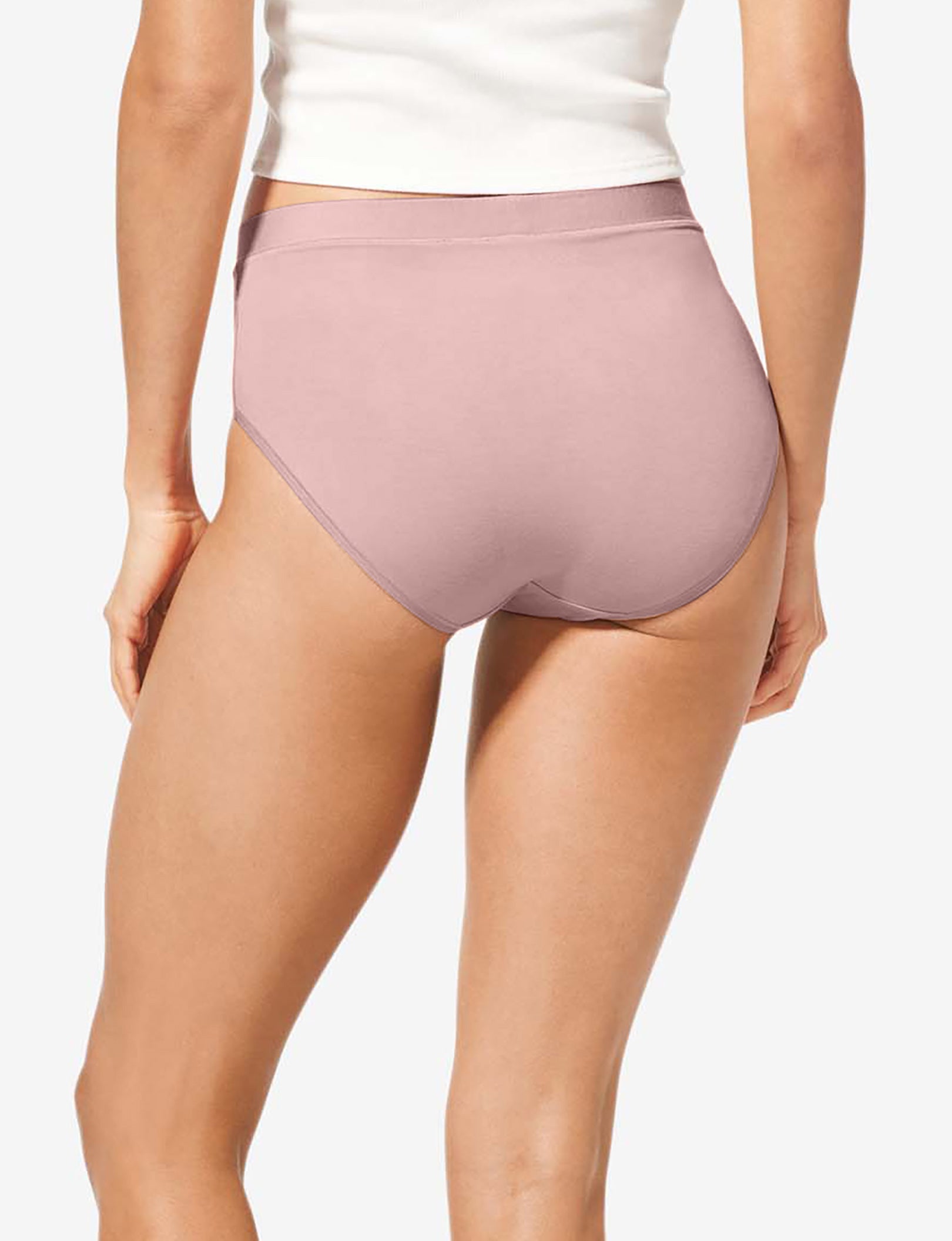 Women's Second Skin High Rise Briefs - Ultra Soft Seamless Underwear for Everyday Comfort | Perfect for Yoga, Workout & Lounge Wear