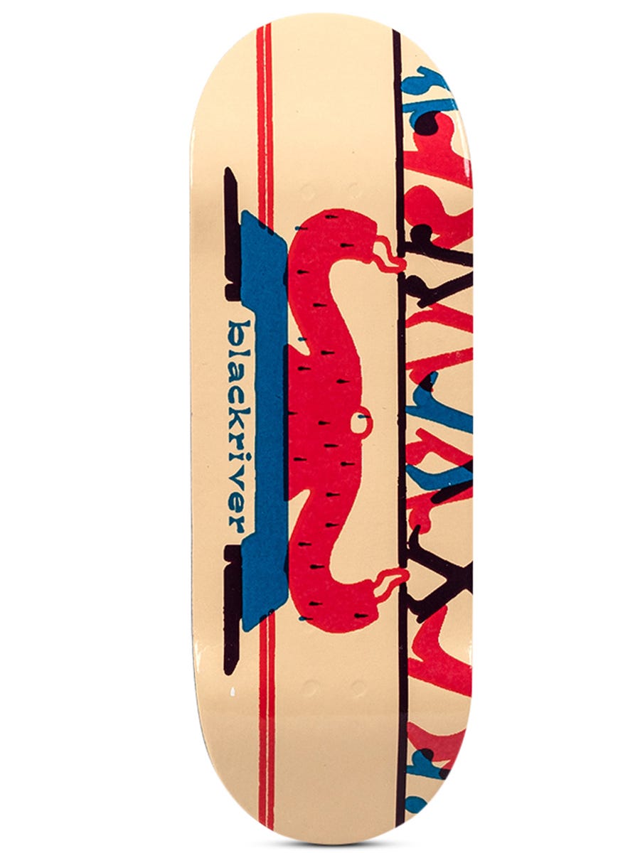 Blackriver Fingerboard Deck - Bryce Aspinall Heavy Professional Finger Skateboard for Tricks & Training | Perfect for Skateboard Enthusiasts & Beginners Practice at Home or Office