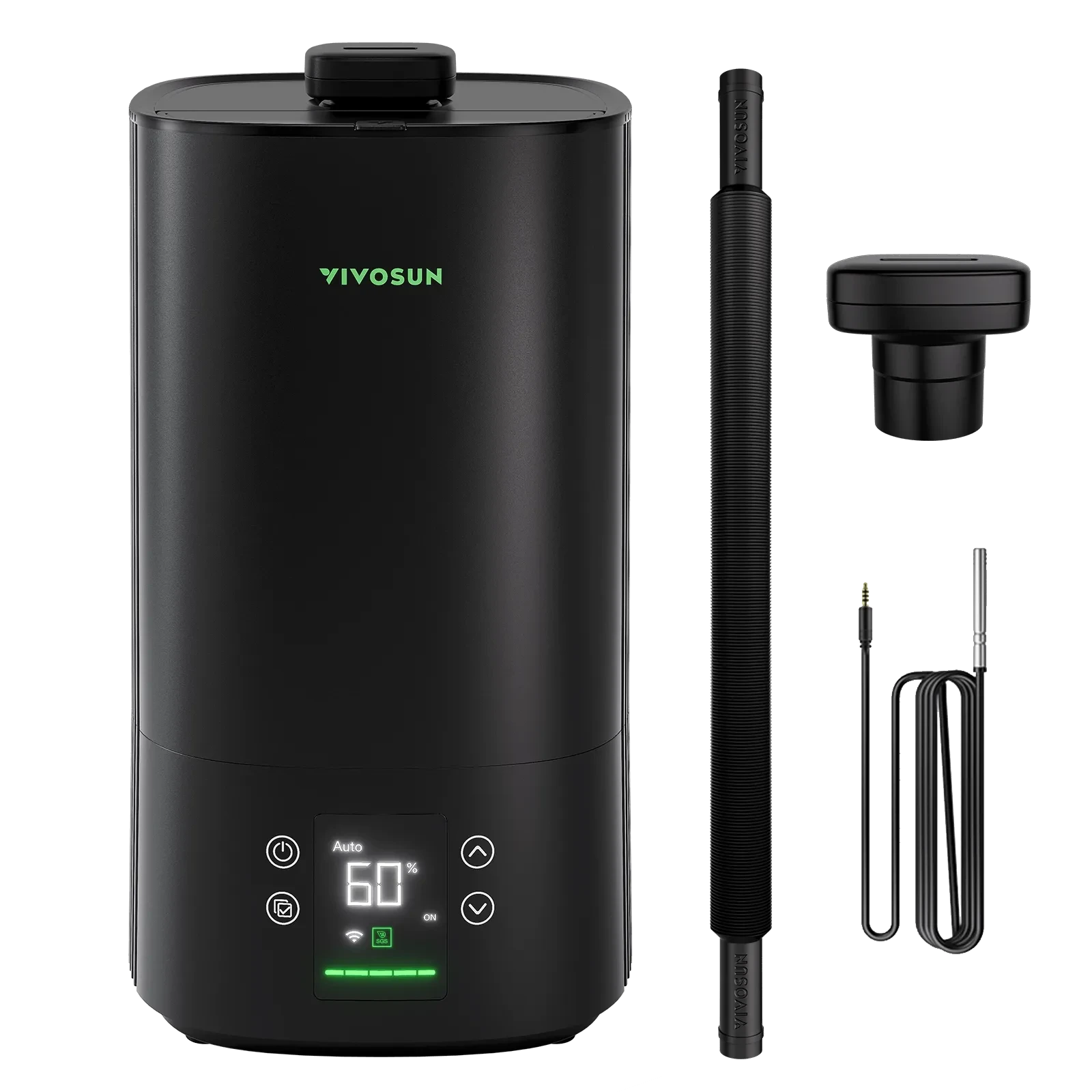 VIVOSUN AeroStream H05 Smart WiFi 5L Humidifier for Home, Bedroom & Office - Ultrasonic Cool Mist with Remote Control & Timer - Perfect for Dry Air Relief, Plants & Baby Nursery