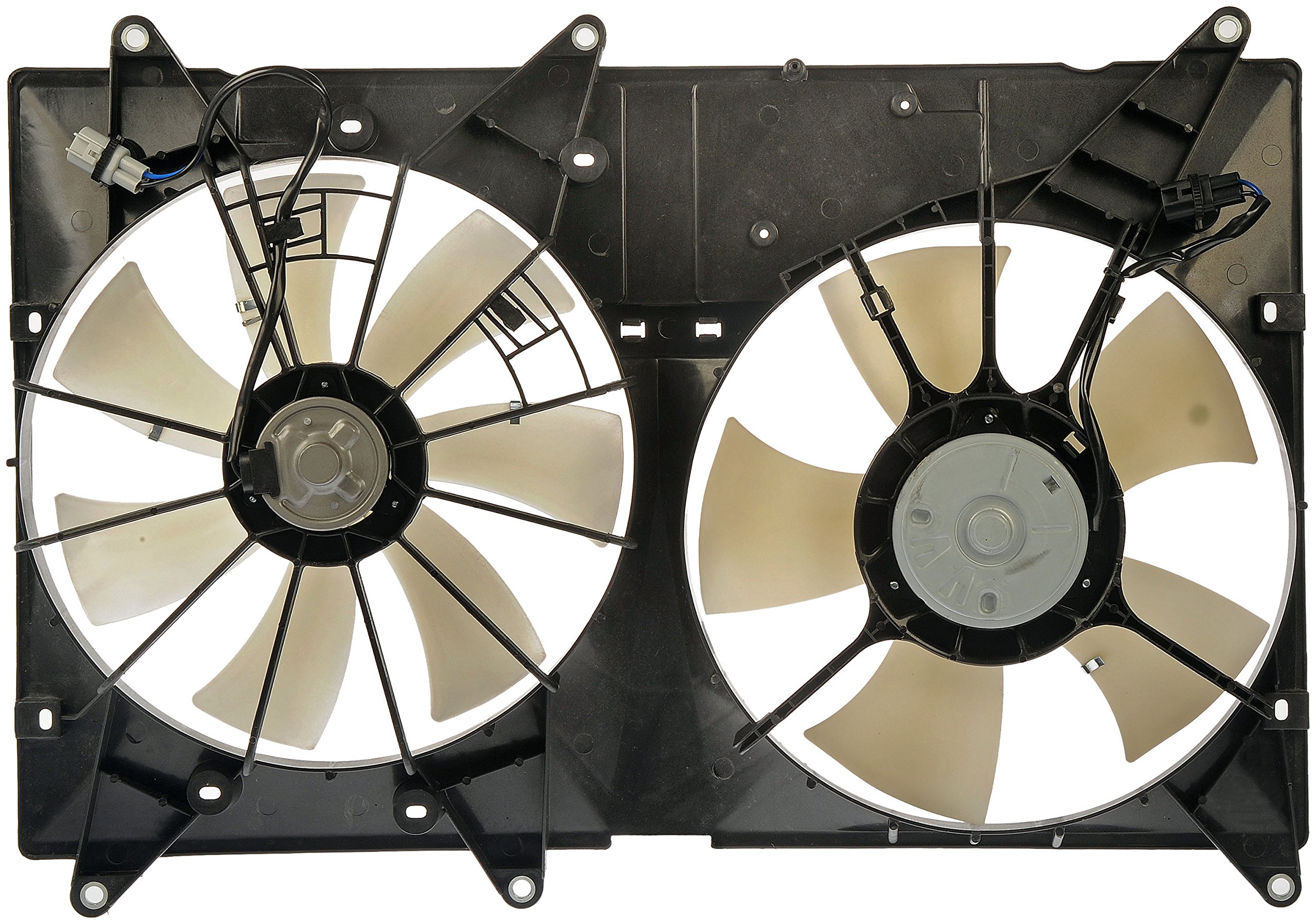 Dorman 621-172 Engine Cooling Fan Assembly Replacement for Toyota Camry, Corolla, RAV4, Highlander - Perfect for Overheating Prevention & Long-Distance Driving