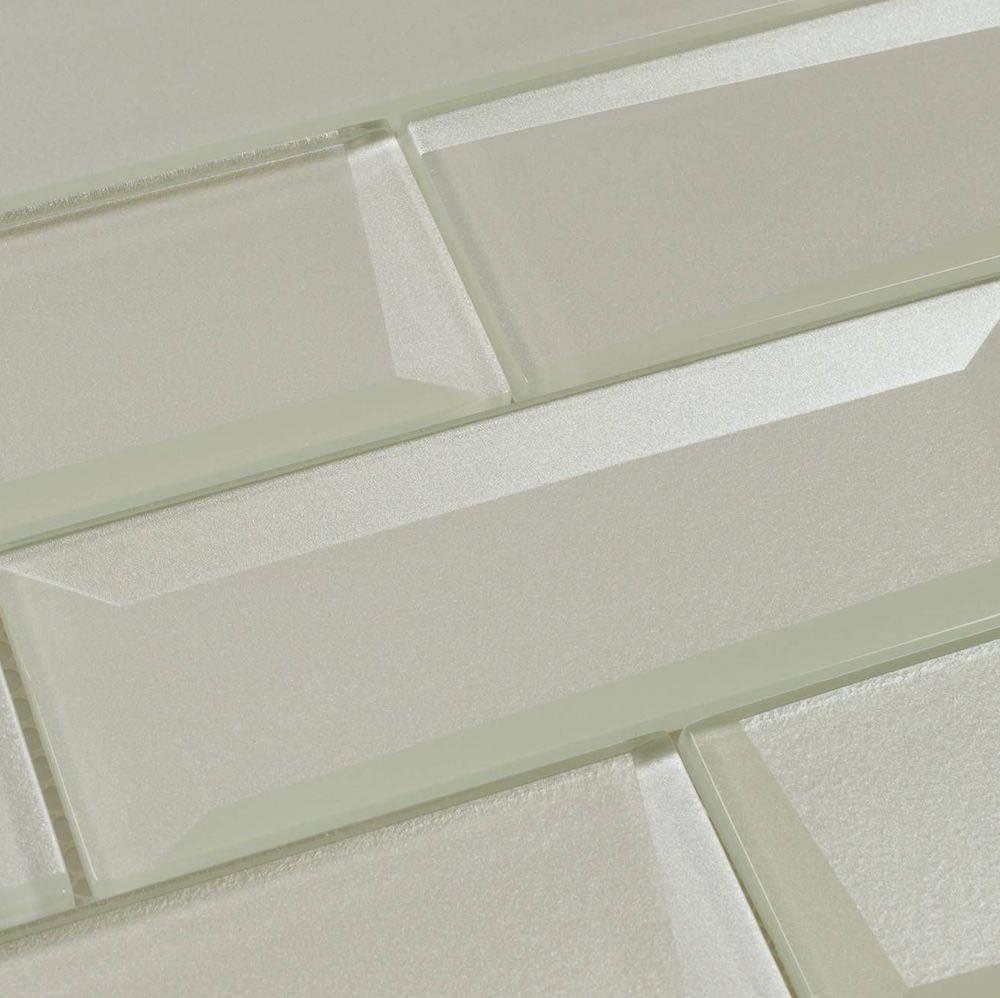 3D Champagne Glass Subway Tile 2x6 - Elegant Backsplash for Kitchen & Bathroom | Perfect for Modern Home Decor