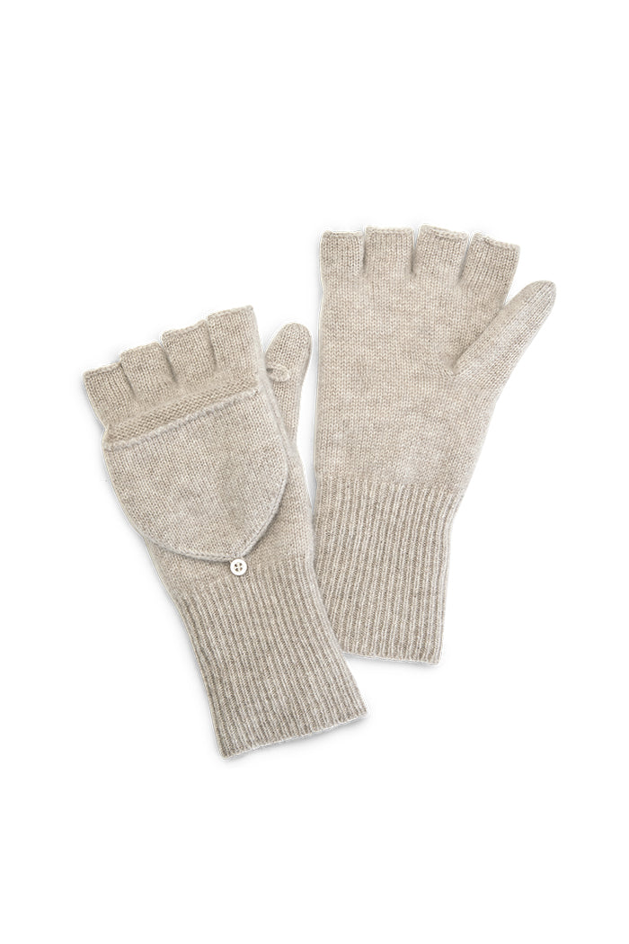 Luxury White+Warren Cashmere Pop Top Gloves - Soft & Warm Winter Accessories for Women - Perfect for Cold Weather, Travel & Outdoor Activities