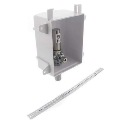 Ox Box Ice Maker Outlet Box with Water Hammer Arrestor - 1/2
