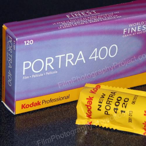Kodak Portra 400 120 Color Film - 5 Roll Pro Pack for Professional Photography & Portraits - Perfect for Weddings, Studio Shoots & Outdoor Photography