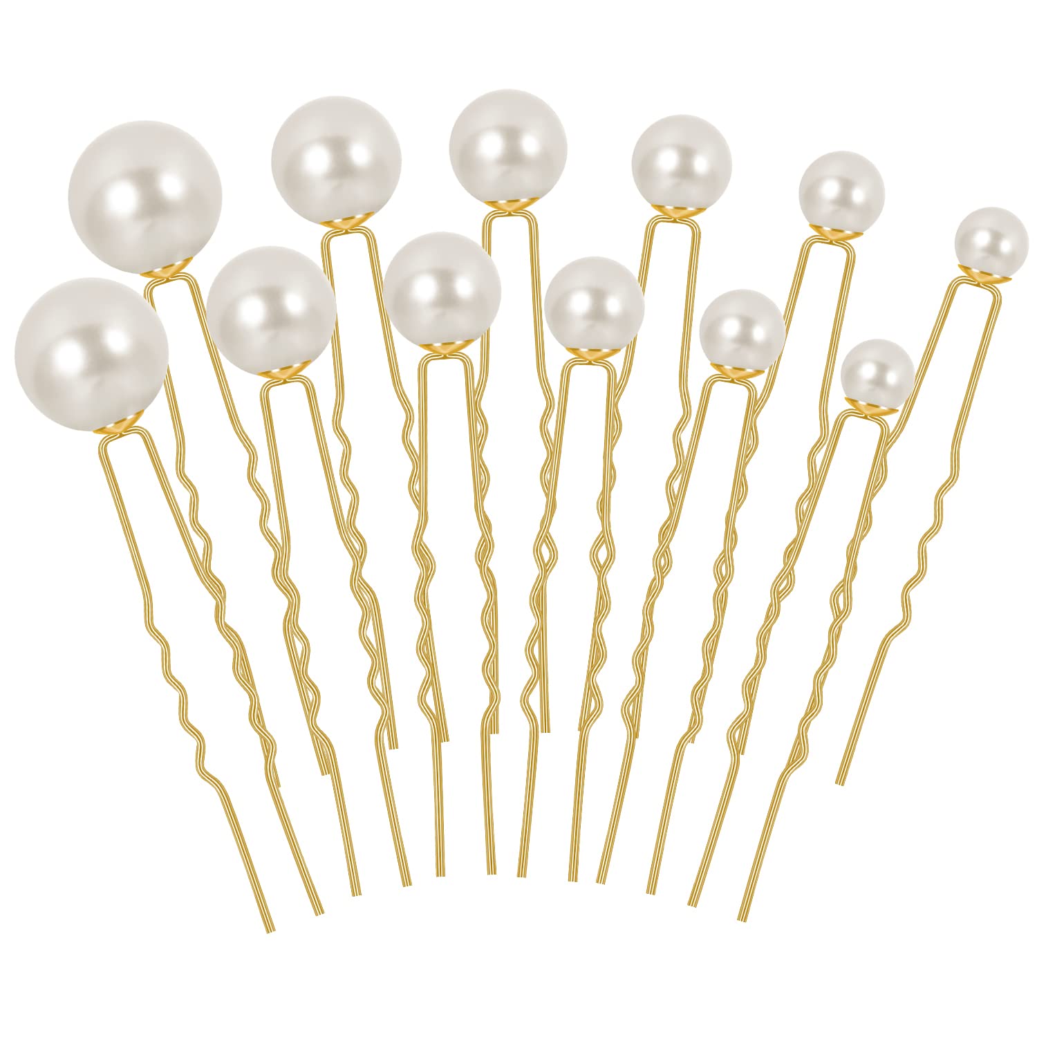 BESARME 36-Piece Pearl Hair Pins Set - Elegant Wedding Hair Accessories with Rhinestones for Brides & Bridesmaids | Perfect for Weddings, Prom & Special Occasions