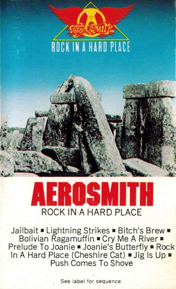 Aerosmith Rock In A Hard Place Cassette Album - New or Mint Condition | Vintage Music Collectible for Audiophiles & 80s Rock Fans