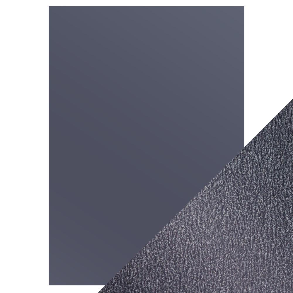 Pearlescent Navy Blue A4 Cardstock (5 Sheets/Pack) - Premium Shimmer Paper for Scrapbooking, Invitations & DIY Crafts