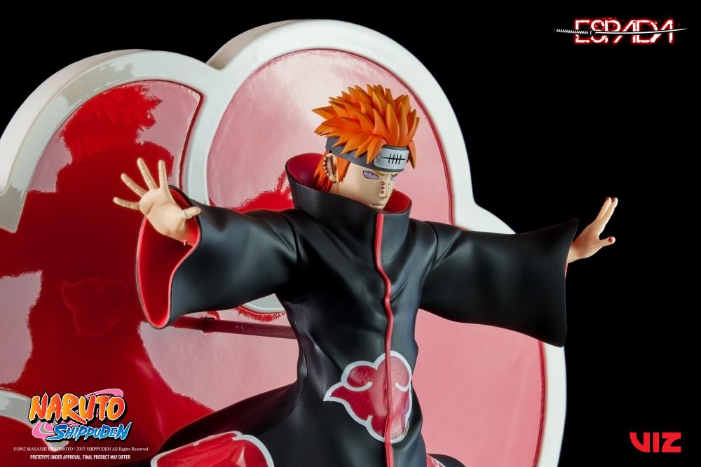 1/8 Scale Naruto Shippuden Shinra Tensei Pain Wall Statue Figure - Anime Collectible for Home & Office Decor | Espada Art