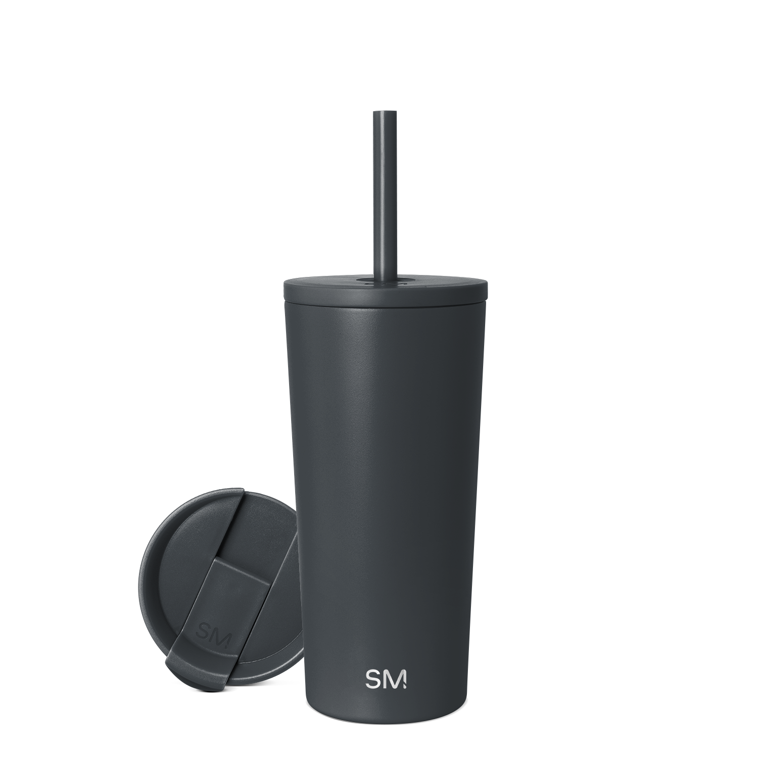 20oz Classic Stainless Steel Tumbler with Lid & Straw - Vacuum Insulated Hot Cold Cup for Coffee, Tea & Smoothies - Perfect for Office, Gym & Outdoor Activities