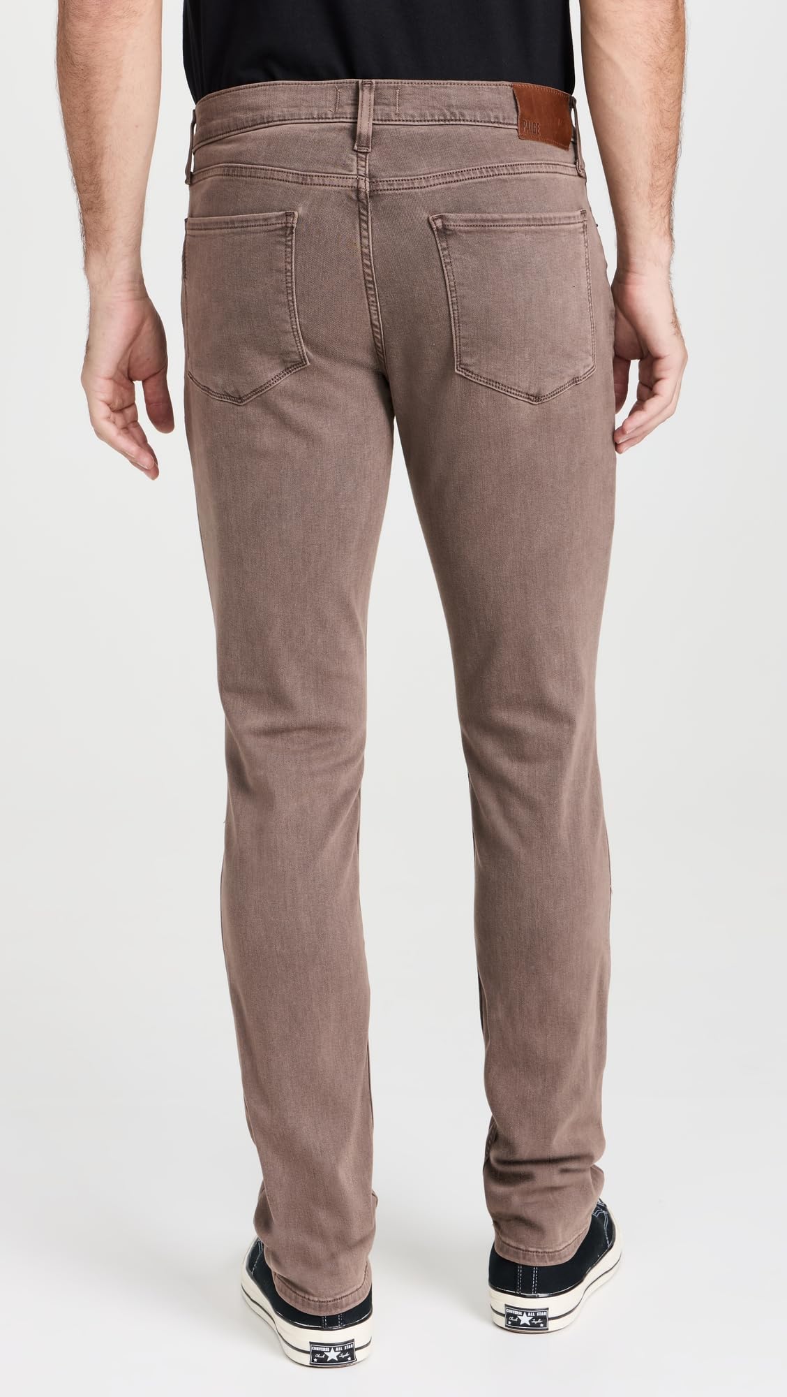 PAIGE Men's Federal Slim Straight Transcend Jeans - Premium Denim Pants for Casual & Business Wear | Comfortable Stretch Fit for Everyday Style