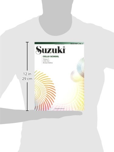 Suzuki Cello School Volume 5 - Premium Cello Sheet Music Book for Intermediate Players | Perfect for Practice, Performances & Music Lessons