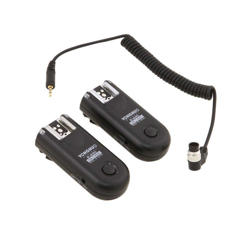 YONGNUO RF-603II N1 Wireless Shutter Release & Flash Trigger for Nikon DSLR Cameras (D800/D700/D300/D2X/D2H/D200/D1H/D1X/D3X/D3) - Perfect for Remote Photography, Group Shots & Studio Lighting Control