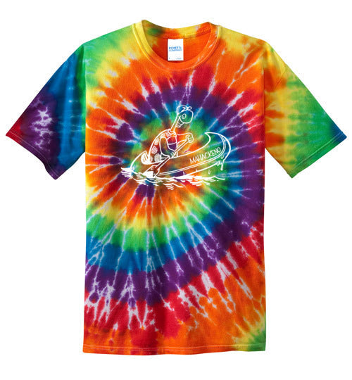 Mahackeno Tie Dye T-Shirt for Men & Women | Big Mack Graphic Design | Casual & Festival Wear | Perfect for Summer, Concerts & Beach Outfits