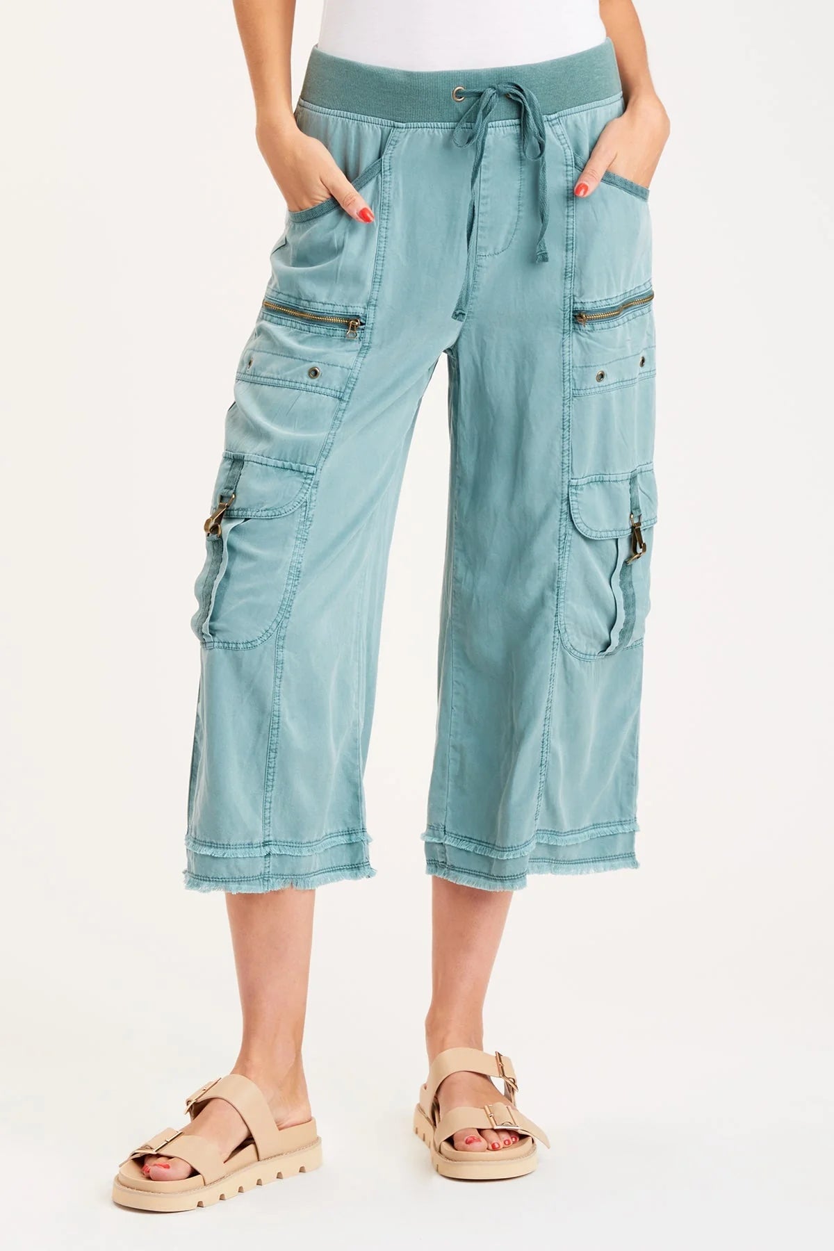 Birk Gaucho Pants - Folk Tale Inspired Women's Casual Trousers for Everyday Wear & Boho Style Outfits