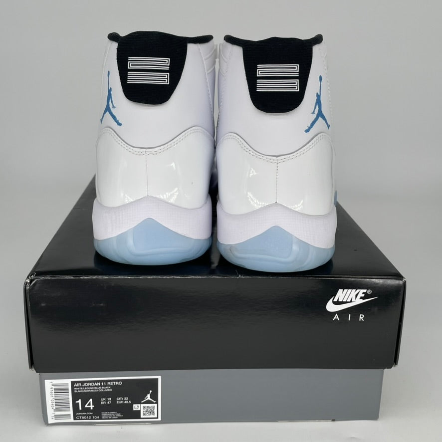 Air Jordan 11 Retro 'Legend Blue' Men's Basketball Shoes Size 14 - CT8012-104 | Official Release for Sneaker Collectors & Court Performance
